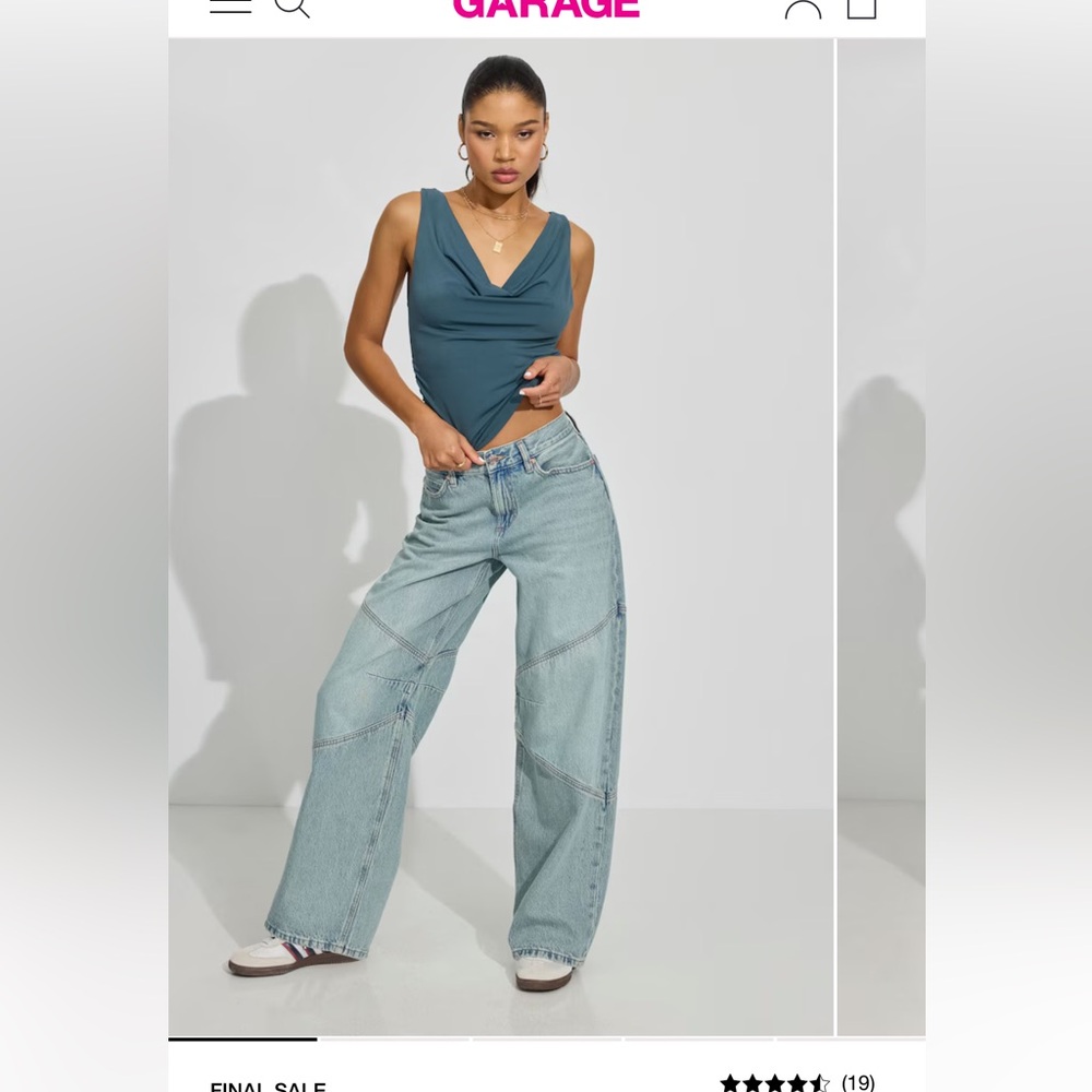 Garage Mega Jeans NWT